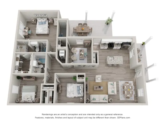 4X2 Floor plan